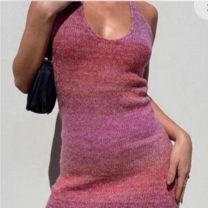 Princess Polly Fuzzy Gradient Mini Dress